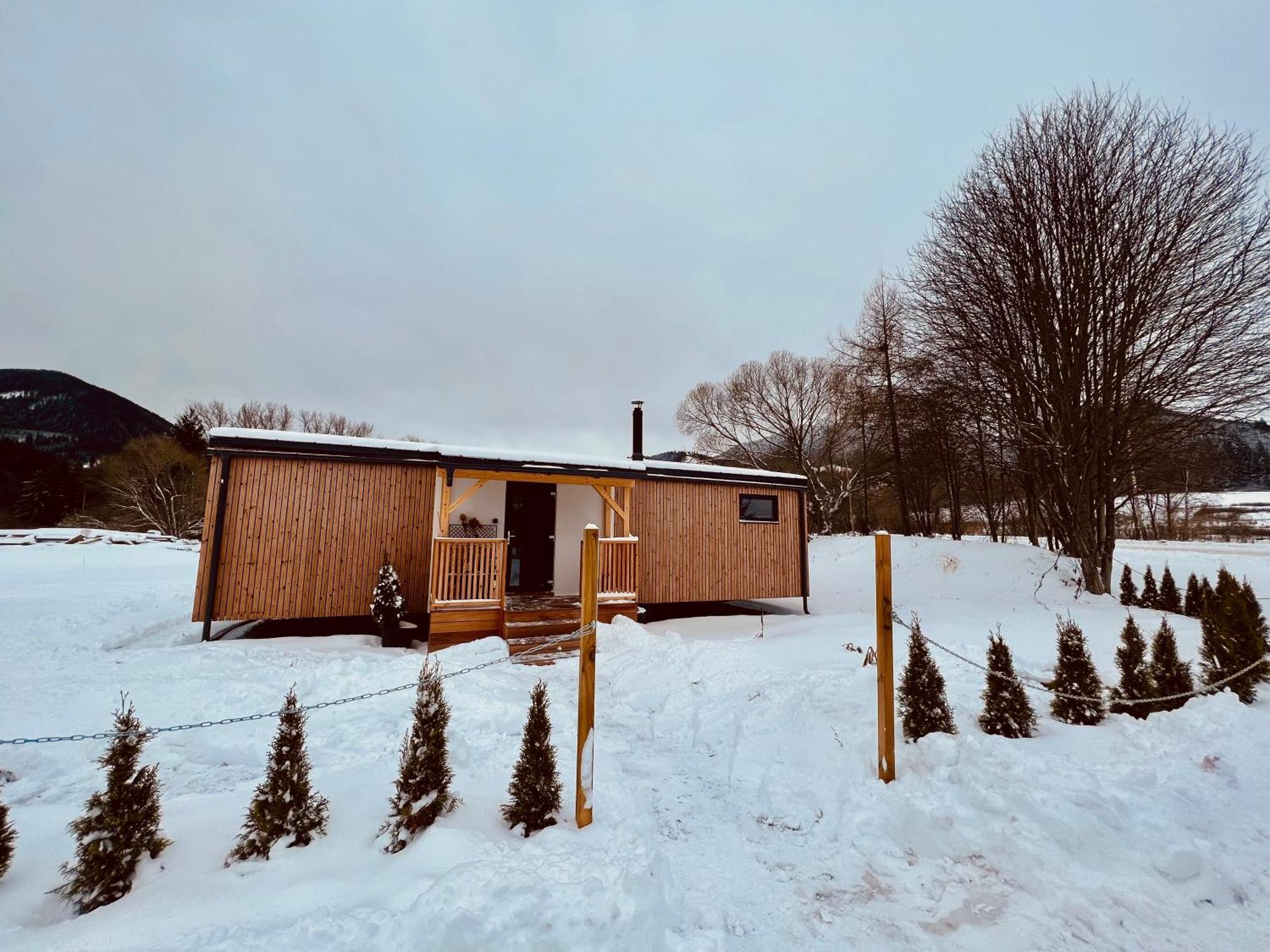 Appartement Domcek Pod Vezami S Virivkou A Grilom, Pri Termalnom Kupalisku à Liptovský Ján Extérieur photo
